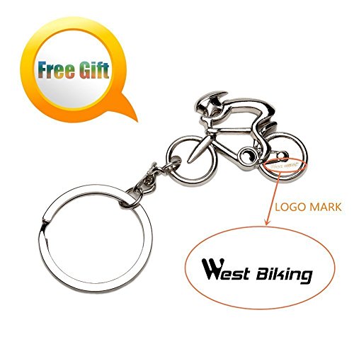 West Radfahren Fahrrad Rear USB wiederaufladbar Fahrrad Schwanz Licht, Ultra Bright Wasserdicht Zubehör Passt auf Fahrräder Kinder Fahrräder Dekoration, Herren Kinder damen, Heart Shape - 8