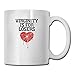 Produktbild Custom Virginity is for Losers Heart Love Virgin Cool 1 Coffee Mug
