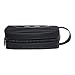 Black PU Batman Embossed Logo Wash Bag