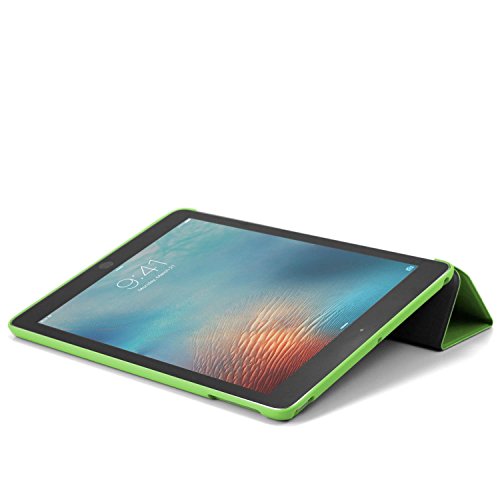 iPad 9.7 Zoll Case Hülle 2017 – KHOMO Grünes Grün Gehäuse mit Doppeltem Schutz Ultra Dunn und Super Leicht Smart Cover Schutzhülle Nur für 2017 Version Neue Apple iPad 9.7 – Green - 3