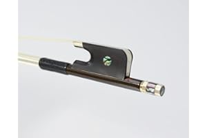 Golden Diamond Carbon Fiber Viola Bow 4/4 Dimensione 140M VINGOBOW Master Level Occhi Parigi Rana Ebano Peso Leggero Ben Bilanciato Dolce Suono Naturale Capelli Cavallo