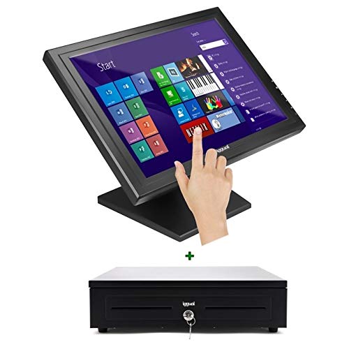 Preisvergleich Produktbild iggual KIT Monitor Táctil 17 + Cajón portamonedas