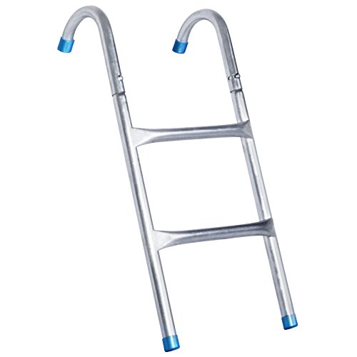 Physionics Trampolin Zubehör – Sicherheitsnetz Randabdeckung Wetterschutzplane Leiter Stange - 4