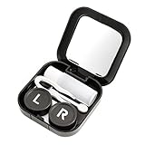 Hamimelon Portable Mini Contact Lens Travel Kit Case Pocket Size Soaking Box Container Storage Holder