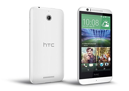 HTC Desire 510 Smartphone d  bloqu   4G  Ecran   4 7 pouces - 8 Go - Android 4 4 KitKat  Blanc