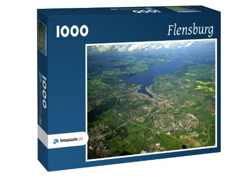 Preisvergleich Produktbild Flensburg - Puzzle 1000 Teile mit Bild von oben