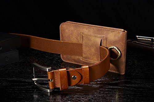 Handy Gurt HÃ¼lle, Gurt Klipp Leder Kasten Beutel fÃ¼r Samsung IPhone Huawei Honor Xiaomi MI OnePlus Fahrwerk Sony Nokia Vertikale/horizontale Taillen StahlgÃ¼rtel tragende Klipp Holster Beutel HÃ¼lle