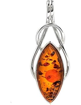 Bernstein Sterling Silber Keltisch Anhanger