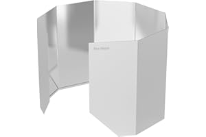 Fire-Maple FMW-502 Wind Screen, Foldable Aluminum Camping Stove Windshield, Gas Stove Wind Barrier for Camping Picnic Backpacking Cooking (90g)