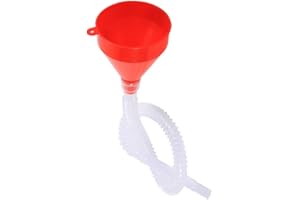 KEENSO 8 cm de large Bouche Entonnoir universel automobile véhicule Plastique Entonnoir Long Bec verseur flexible extension de voiture Entonnoir pour l'eau Essence du liquide de refroidissement