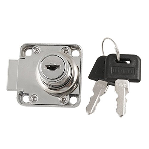 Preisvergleich Produktbild Deadbolt Schublade Sicherheits Locker 3 / 4 "Durchmesser Zylinderschloss w 2 Schlüssel