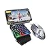 Produktbild QIQI-SMDZ Mechanischer Griff Einhandtastatur, Throne Gamepad Zusätzliche Drahtlose Bluetooth-Peripheriegeräte-Konverter Apple Andrews Universal (Farbe : 1)