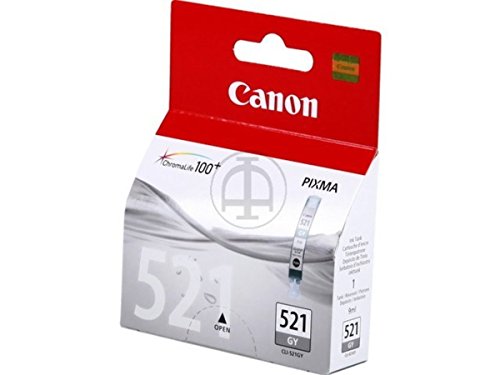 Canon CLI-521 GY Original Tintenpatrone, 9ml grau