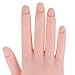 Anself Nail Art Painting Flectional Mannequin Model Fake Plastics Practice Hand