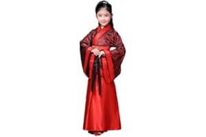 keephen Costume Chinois Ancien Enfants Robe Hanfu Vêtements Danse Folklorique Performance Filles Robe Traditionnelle Chinoise