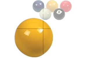 ClubKing Ltd Yellow Pool Ball 2"