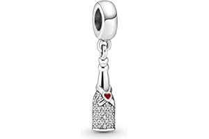 Lkwidi Femme Charms-Famille amour animaux Argent Sterling 925 Pendentif avec Zircon Cubique pour Bracelet