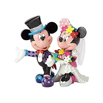 Disney Britto 4058179 Figurine, Résine, Multicolore, 25 x 22 x 16 cm