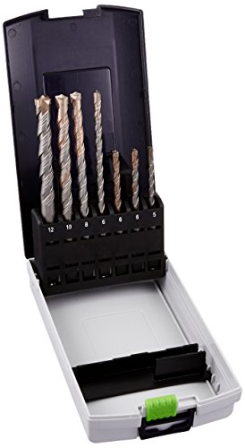 FESTOOL SDS + Set Bohrhammer – Mehrfarbig (7 Stück)