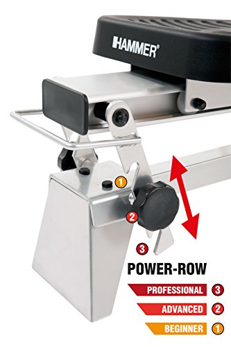 Hammer Rudergerät Rower Cobra, 150 x 166 x 50 cm - 6