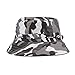 Produktbild VENMO Einstellbare Cap Tarnung Boonie Hüte Nepalesische Cap Army Fischer Hut Sport Hat Breathable Outdoor camouflage Baseball cap hat Unisex Sonnenhut Gangster Cap Strand Strohhut Band Sunhat (Black)
