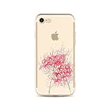 MUTOUREN TPU Funda Case for iPhone 6 Plus/6S Plus , iPhone 6 Plus/6S Plus Funda de movil Ultra Thin Carcasa Anti Slip Soft Bumper Scratch Resistant Back Cover Crystal Clear Flexible Silicone Case Parachoques Carcasa Funda Bumper - Amari · amaryllis trompeta Ciyi