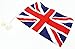 Produktbild British Union Jack KFZ Flagge Pole Royal Hochzeit Party Dekorationen Harry Meghan
