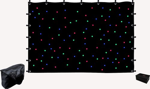 Kam RGB STARCLOTH gamuza imitación a LED con control DMX