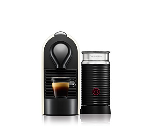 Krups XN2601 Nespresso UMilk Kaffeekapselmaschine (19 bar, inklusive Welcome Pack mit 16 Kapseln) creme-weiß - 3