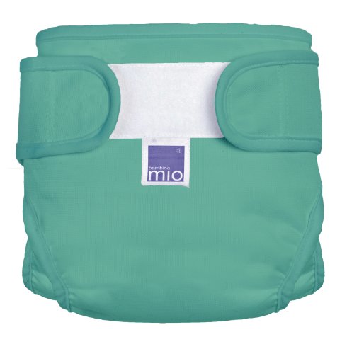 Bambino Mio Miosoft Nappy Cover Peppermint Cream Newborn <5kgs