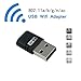 Price comparison product image LMTECH Wifi Dongle AC Dual Band 5GHz 433Mbps Wireless USB Wifi Adapter for PC / Desktop / Laptop / Tablet,Compatible with Windows 10/8/7/Vista/XP/2000, Mac Os X 10.4-10.11.4 and 10.12.1 (without antenna)