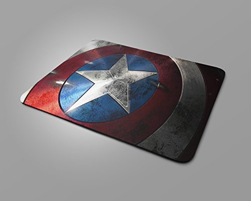 Marvel Captain America Shield Rubber Mouse Mat PC Mouse Pad - 2