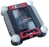 Boss rt635, MOSFET de potencia amplificador de 2 canales, Riot Series + Mando a distancia para subwoofer, 2 x 200 W RMS @ 4 ohmios, estéreo, 2 x 600 W RMS @ 2 ohmios, estéreo, 1 x 1200 vatios RMS @ 2 Ohms mono
