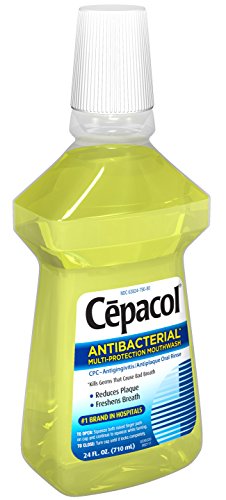Cepacol Antibacterial Mouthwash With Ceepryn Gold, 24 oz by Cepacol RS.2004 (22.00% Off) - Amazon