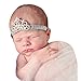 Tonsee® Noble Crystal Crown Newborn Baby Kids Girl Pearl Hair Band Princess Headwear (D)