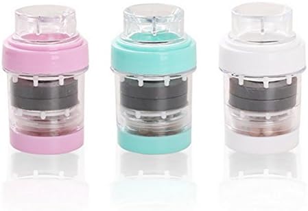 MCC tap water purifier Kitchen faucet 3X Kitchen Magnetized Faucet Tap Water Purifier Filter Cartridge 3 Color (Random Color) , photo color