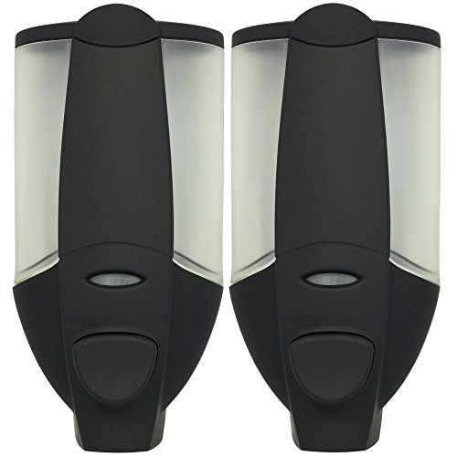 Preisvergleich Produktbild Seifenspender Wandbefestigung Schwarz Seifenschale Spender Shampoo Dispender Flüssigseifenspender Seife Wandmontage 300ml