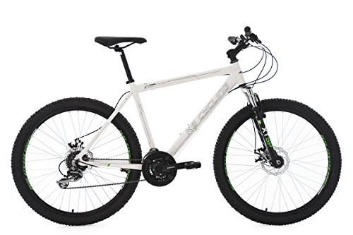 KS Cycling Herren Mountainbike Mtb Xceed RH 49 cm KS Cycling Fahrrad, Weiß, 26