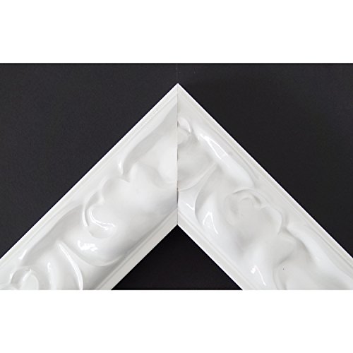 Spiegel Wandspiegel Badspiegel – Sylt 5,7 – Weiß Lack – 200 Größen zur Auswahl – handgefertigt – DIN A1 (59,4 x 84,1 cm) – AM – Modern, Barock, Antik, Vintage - 3