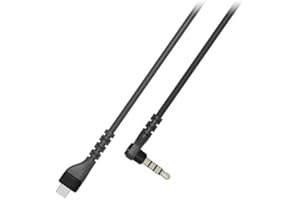 LZYDD Replacement Audio Cable for SteelSeries Arctis 1.3m 8 Pin to 3.5mm Headphones Black Gaming