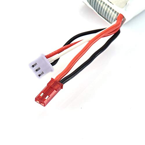 Preisvergleich Produktbild TARTIERY wiederaufladbare Lithiumbatterie Lithium-wiederaufladbare Batterie und Lipo-Polymer für ferngesteuertes Spielzeug Geringe Entladung 850 mAh 7,4 V 40 C 2 S JST Lithium-Ionen