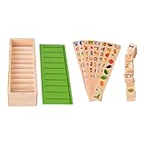YeahiBaby Catégorie de classement en Bois Catégories Triage Jouets Jouet éducatif Montessori