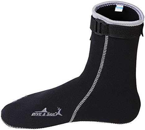 A Point Wetsuits Premium Neoprene 3mm Neoprene Water Sock (M(23.5-24.5cm))