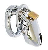 Handsome Cock 50 mm Ring Metal Male Chastity Device