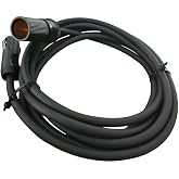 Ara&ccedil; &Ccedil;akmak Uzatma Kablosu 12-24 Volt 16 Amper 2 X1,5mm TTR Bakır 3 Mt-Siyah