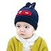 Produktbild jgashf MüTze Baby HüTe Warme Schlapphut BallonmüTze SchlupfmüTze Junge MüTzen Haube Kapuze HüTe StrickmüTzen MäDchen Kleinkind Kinderhut (One size, Marine)