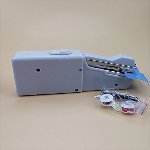 Blue Vessel Mini Portable Smart Elektrische Schneiderstich Hand-Nähmaschine Home Travel Use - 8