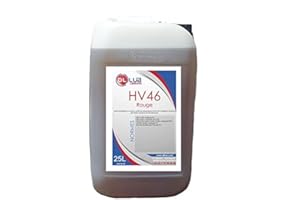 DLLUB - HUILE HYDRAULIQUE HV 46 couleur ROUGE - 25 litres