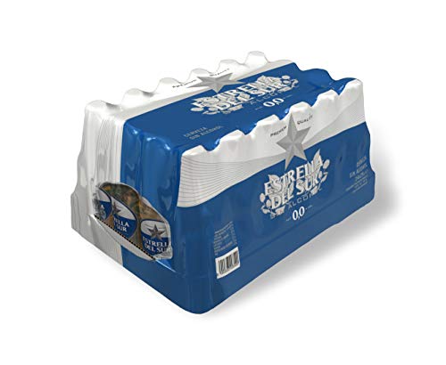 Estrella Del Sur Cerveza sin Alcohol - Paquete de 24 x 250 ml - Total: 6000 ml
