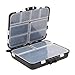 Produktbild Haiyemao Aufbewahrungsbox für Angelhaken wasserdichte Angelgerät Box Tasche Dual-Layer Fliegenfischen Köder Aufbewahrungskoffer Foam Insert Tackle Box Aufbewahrungsbox für Angelhaken